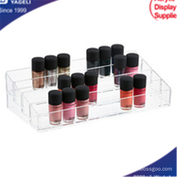 Acrylic Clear Cosmetic Organizer with Drawres, Nail Organizer